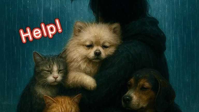 每個雨天,都是失去毛孩家庭最痛的日子。